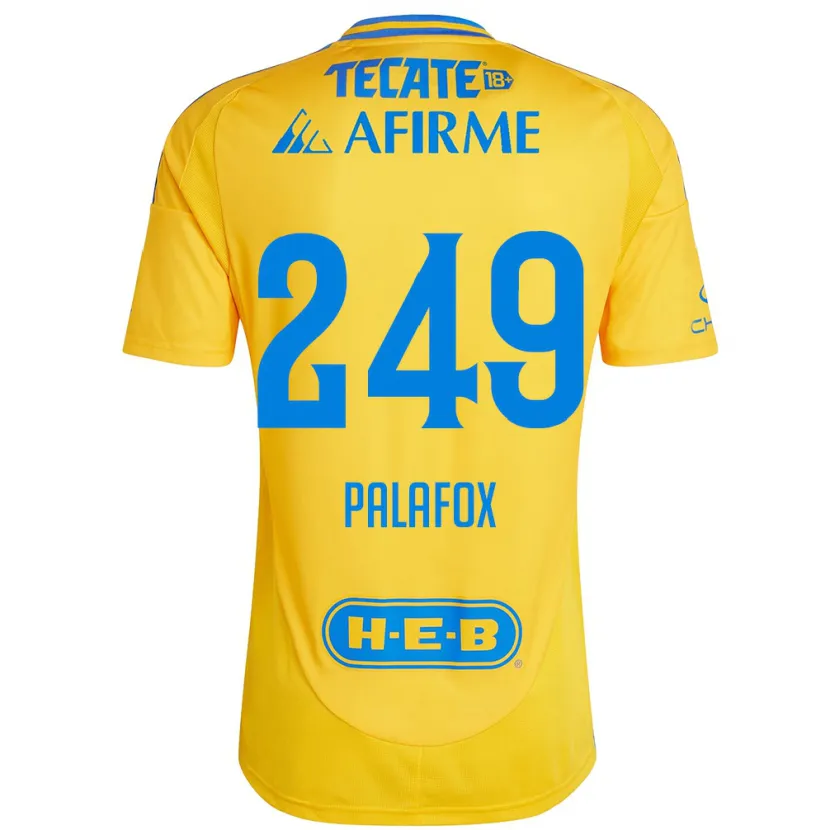 Danxen Kvinnor José Palafox #249 Guld Gul Hemmatröja Matchtröjor 2024/25 Tröjor T-Tröja