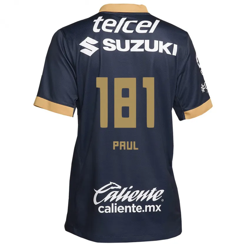 Danxen Kvinnor Miguel Paul #181 Obsidian Guld Vit Bortatröja Matchtröjor 2024/25 Tröjor T-Tröja