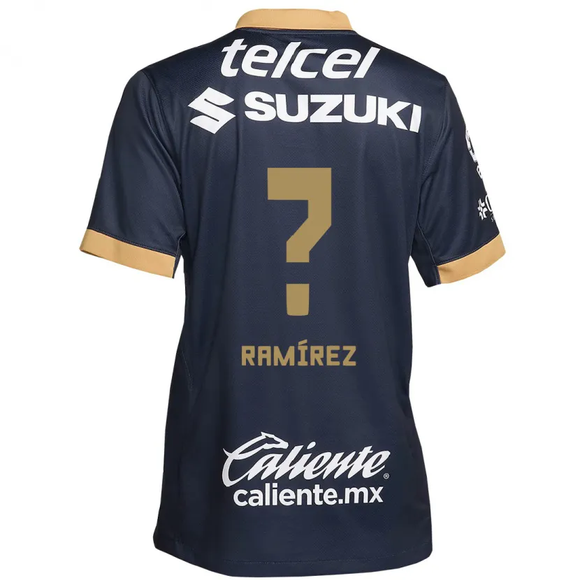 Danxen Kvinnor Ricardo Ramírez #0 Obsidian Guld Vit Bortatröja Matchtröjor 2024/25 Tröjor T-Tröja