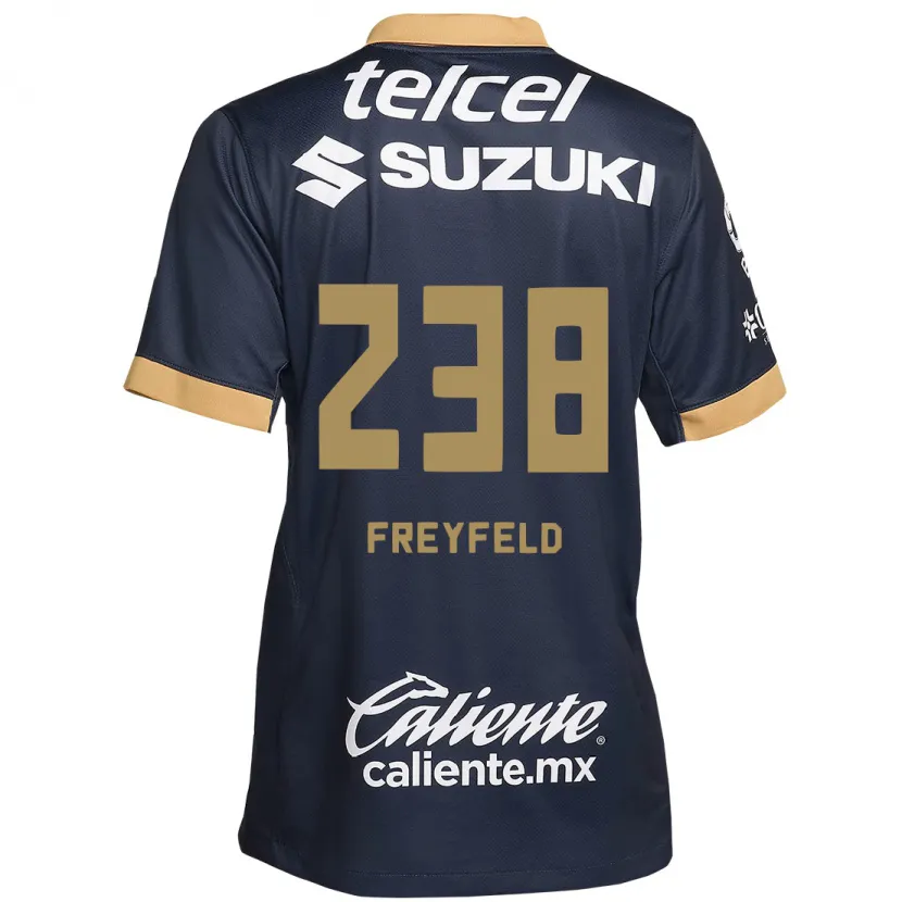 Danxen Kvinnor Julián Freyfeld #238 Obsidian Guld Vit Bortatröja Matchtröjor 2024/25 Tröjor T-Tröja