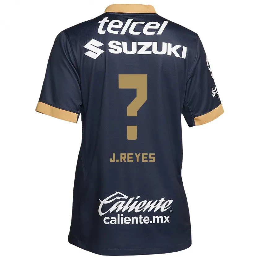 Danxen Kvinnor Joaquín Reyes #0 Obsidian Guld Vit Bortatröja Matchtröjor 2024/25 Tröjor T-Tröja