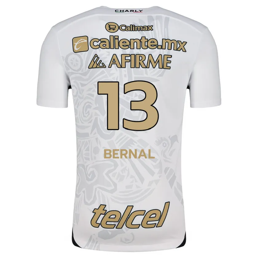 Danxen Kvinnor Mayra Pelayo-Bernal #13 Vit Svart Bortatröja Matchtröjor 2024/25 Tröjor T-Tröja