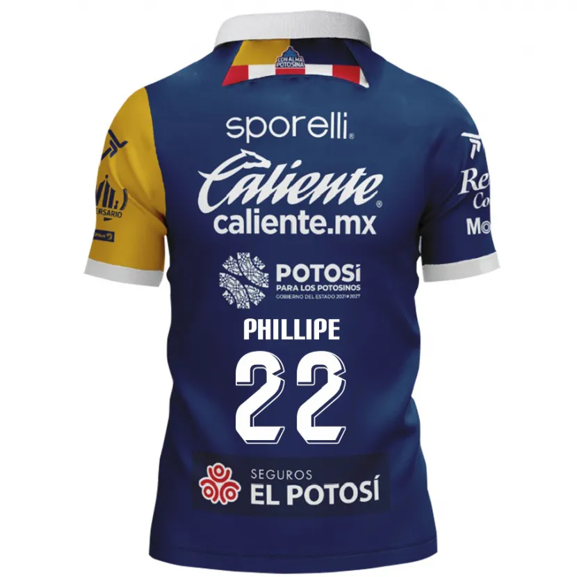 Danxen Kvinnor Yan Phillipe #22 Blå Gul Bortatröja Matchtröjor 2024/25 Tröjor T-Tröja
