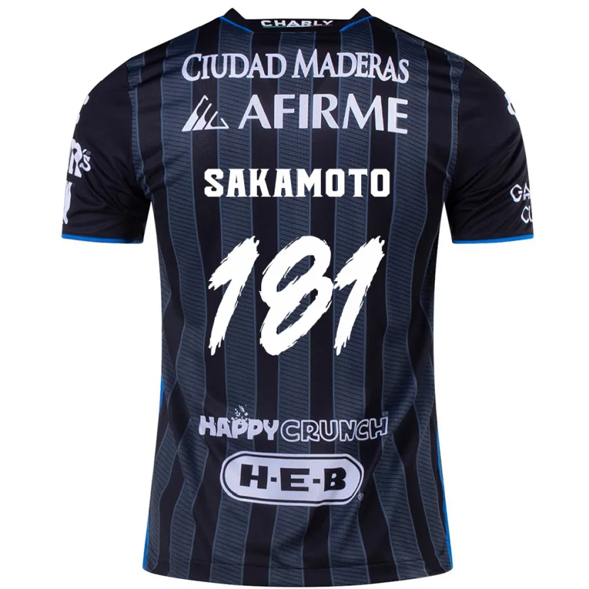 Danxen Kvinnor Stellan Sakamoto #181 Vit Svart Bortatröja Matchtröjor 2024/25 Tröjor T-Tröja