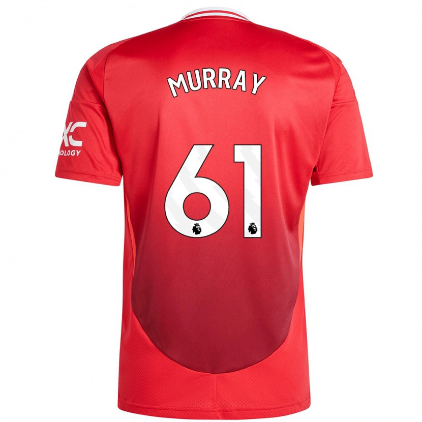 Danxen Barn Sam Murray #61 Klarröd Hemmatröja Matchtröjor 2024/25 Tröjor T-Tröja