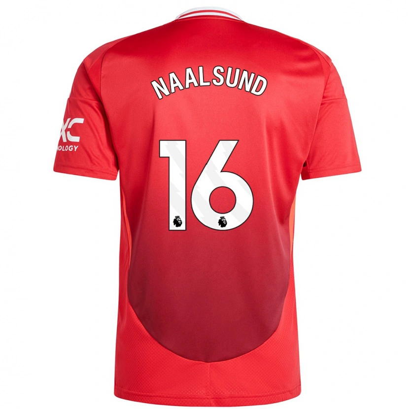 Danxen Barn Lisa Naalsund #16 Klarröd Hemmatröja Matchtröjor 2024/25 Tröjor T-Tröja