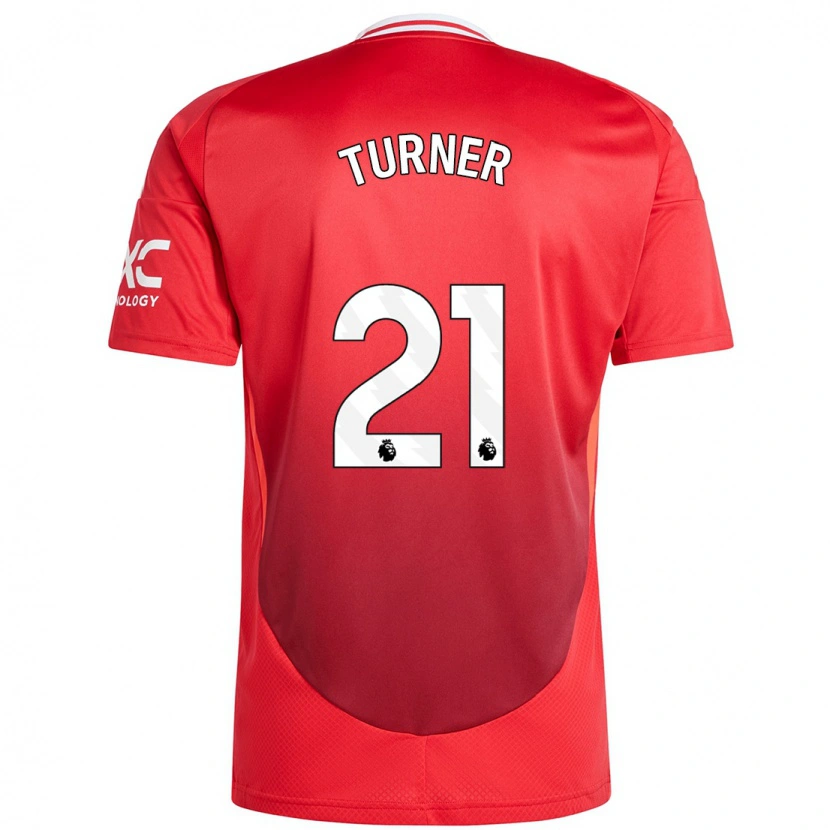 Danxen Barn Millie Turner #21 Klarröd Hemmatröja Matchtröjor 2024/25 Tröjor T-Tröja