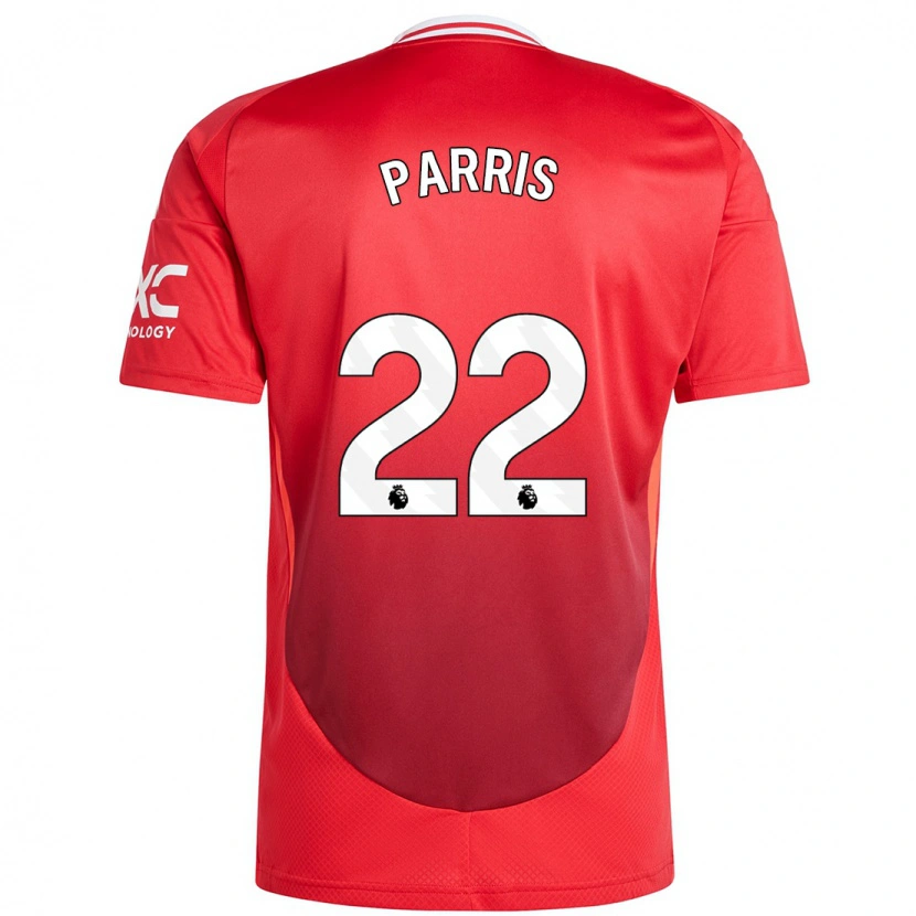 Danxen Barn Nikita Parris #22 Klarröd Hemmatröja Matchtröjor 2024/25 Tröjor T-Tröja