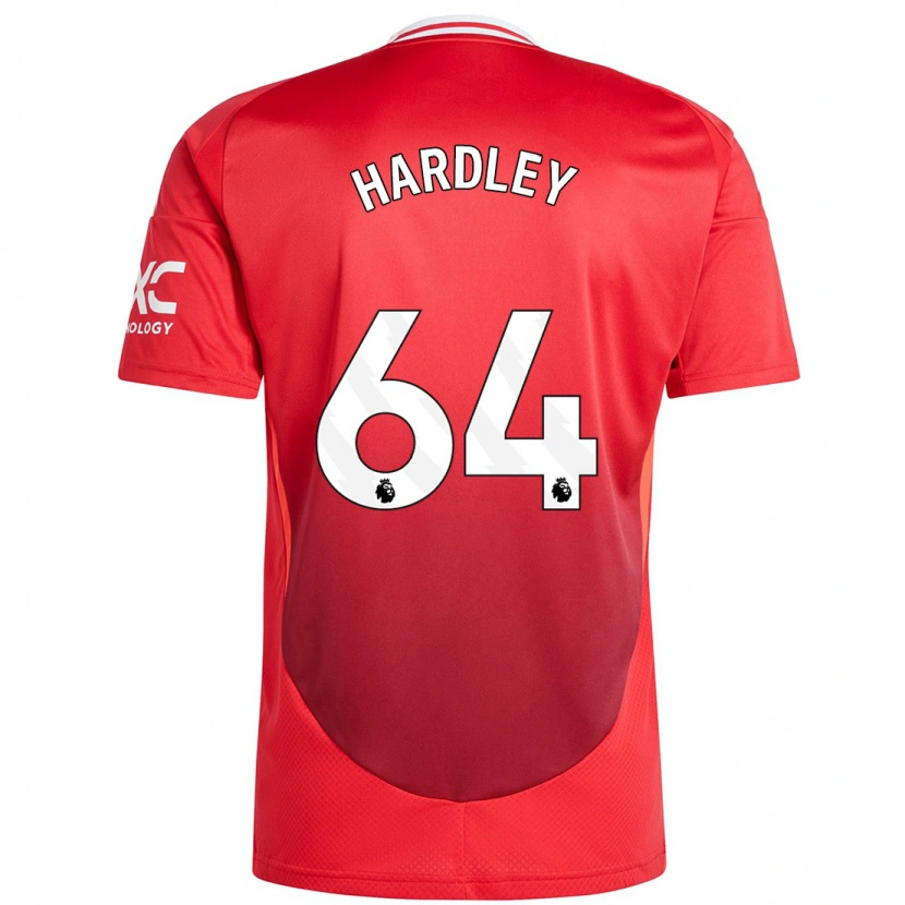 Danxen Barn Bjorn Hardley #64 Klarröd Hemmatröja Matchtröjor 2024/25 Tröjor T-Tröja