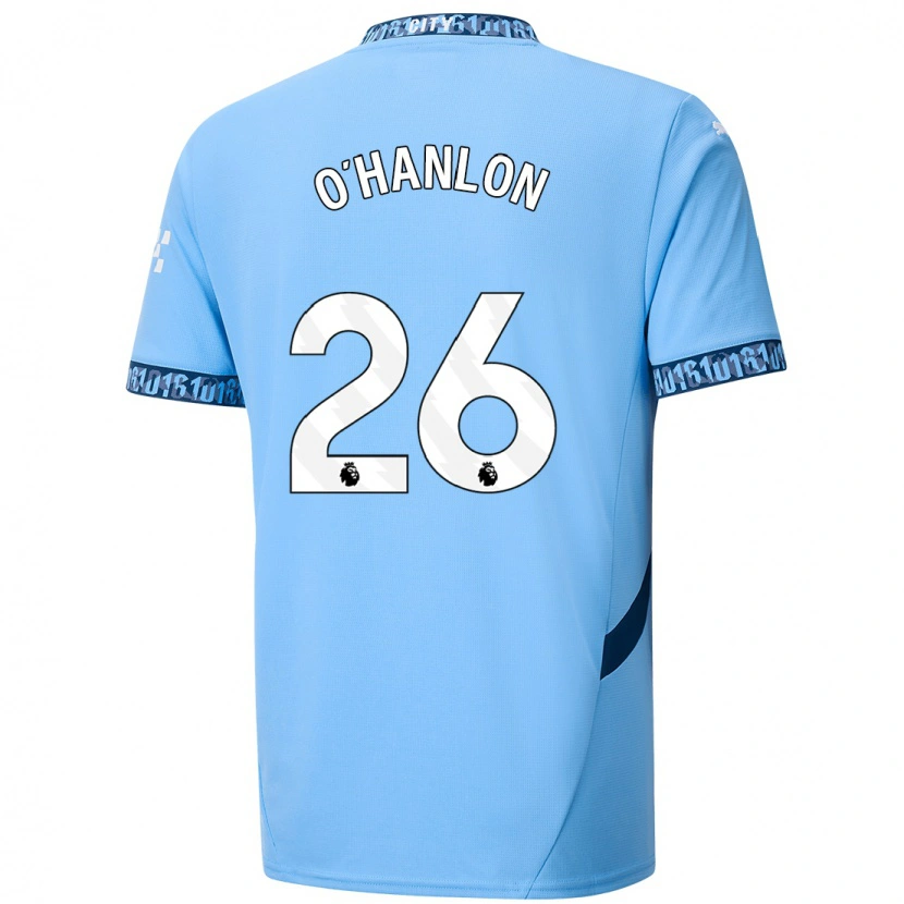 Danxen Barn Tara O'hanlon #26 Marinblå Hemmatröja Matchtröjor 2024/25 Tröjor T-Tröja