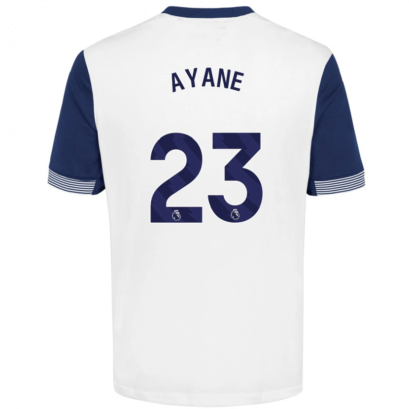 Danxen Barn Rosella Ayane #23 Vit Blå Hemmatröja Matchtröjor 2024/25 Tröjor T-Tröja