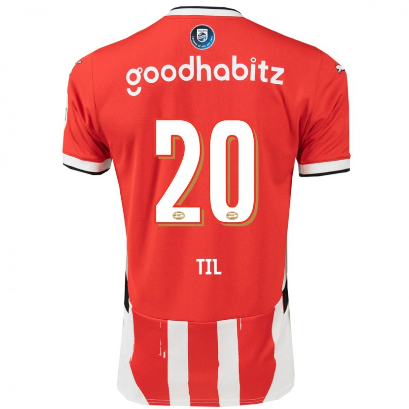 Danxen Barn Guus Til #20 Röd Vit Hemmatröja Matchtröjor 2024/25 Tröjor T-Tröja