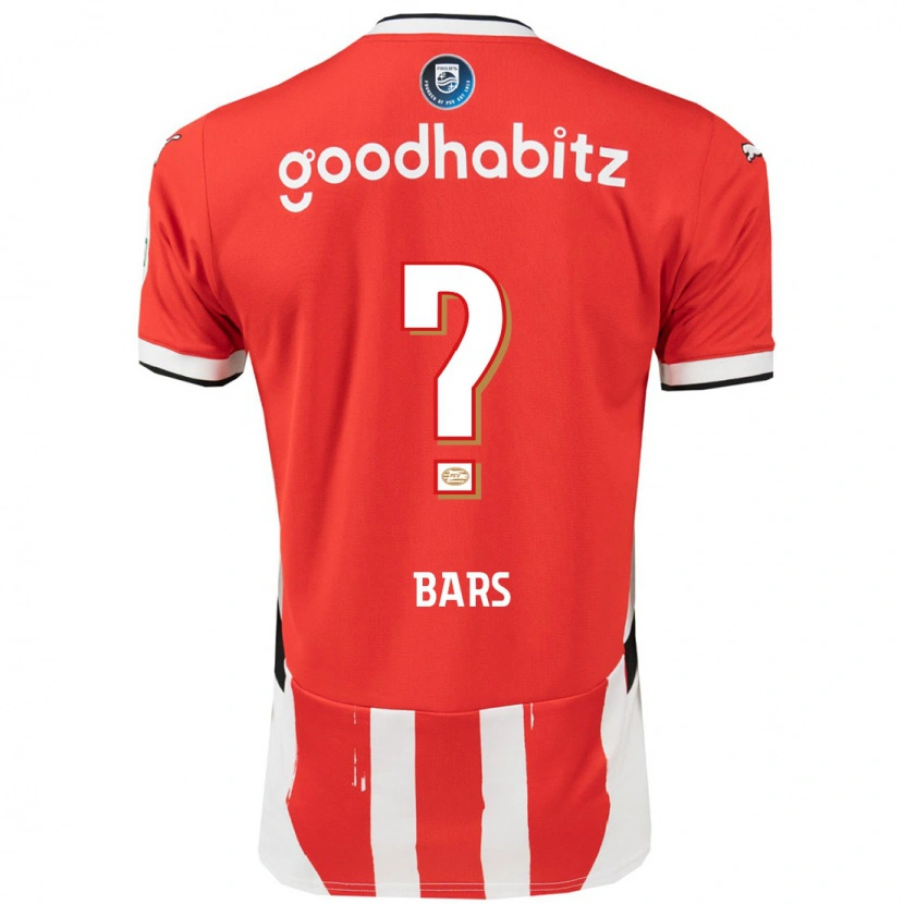 Danxen Barn Emir Bars #0 Röd Vit Hemmatröja Matchtröjor 2024/25 Tröjor T-Tröja