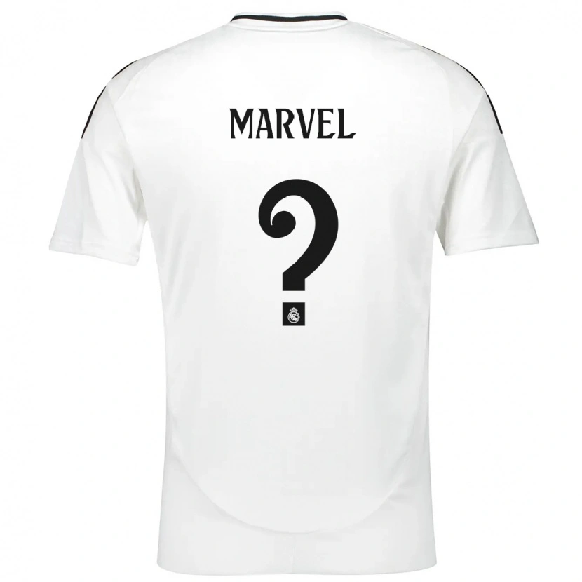 Danxen Barn Marvel #0 Vit Hemmatröja Matchtröjor 2024/25 Tröjor T-Tröja