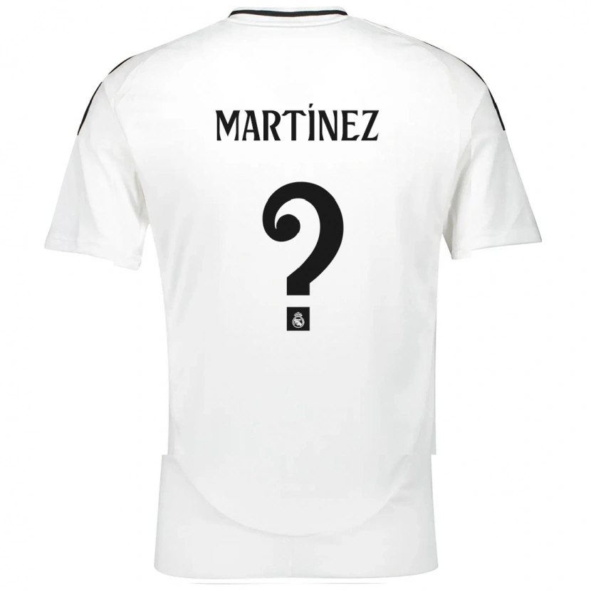 Danxen Barn Antonio Martínez #0 Vit Hemmatröja Matchtröjor 2024/25 Tröjor T-Tröja