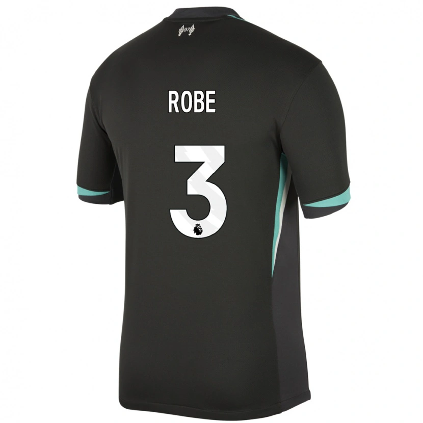 Danxen Barn Leighanne Robe #3 Svart Antracit Vit Bortatröja Matchtröjor 2024/25 Tröjor T-Tröja