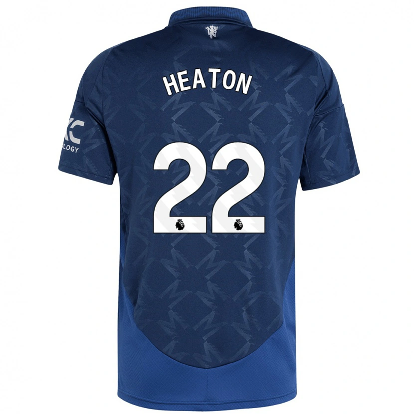 Danxen Barn Tom Heaton #22 Indigo Bortatröja Matchtröjor 2024/25 Tröjor T-Tröja