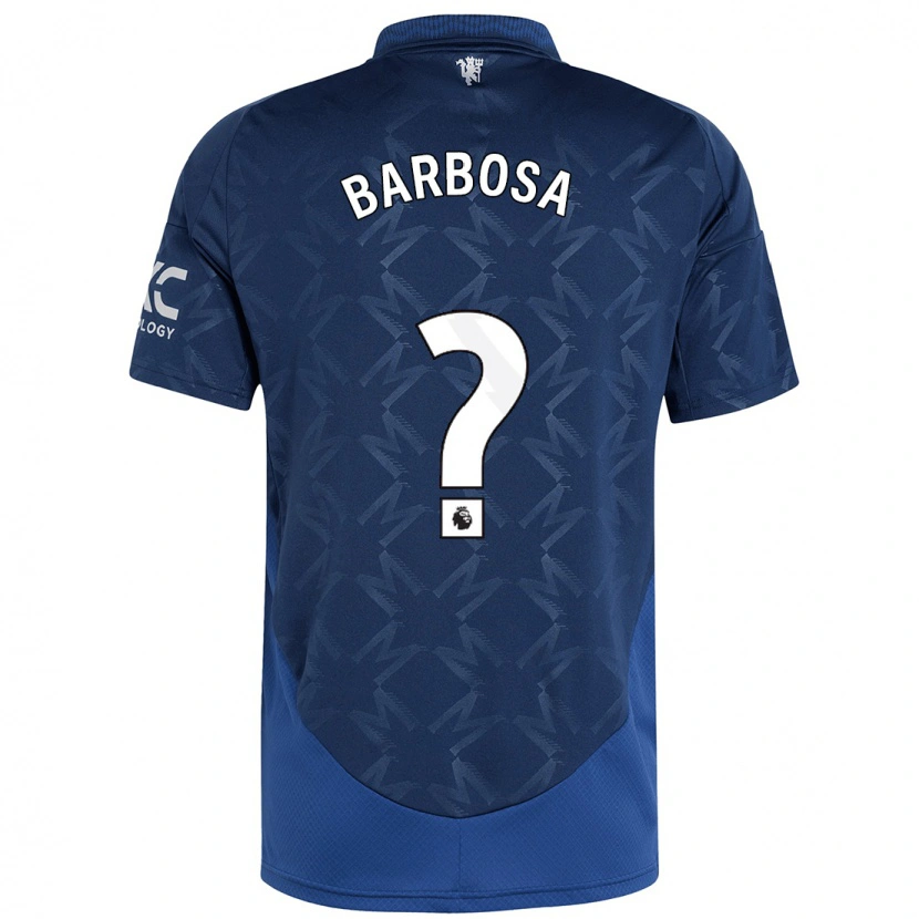 Danxen Barn Neithan Barbosa #0 Indigo Bortatröja Matchtröjor 2024/25 Tröjor T-Tröja