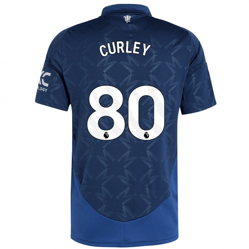 Danxen Barn Ruben Curley #80 Indigo Bortatröja Matchtröjor 2024/25 Tröjor T-Tröja