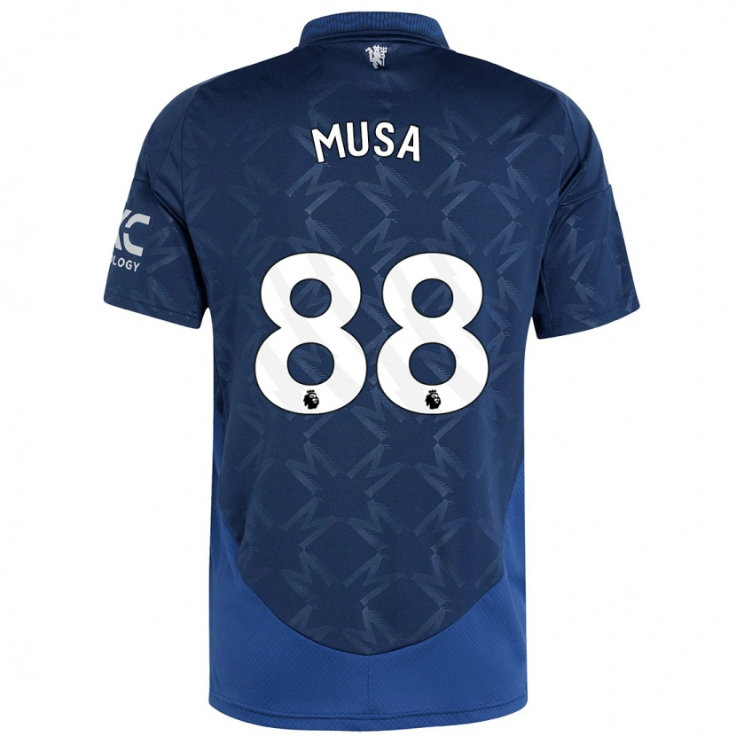 Danxen Barn Victor Musa #88 Indigo Bortatröja Matchtröjor 2024/25 Tröjor T-Tröja