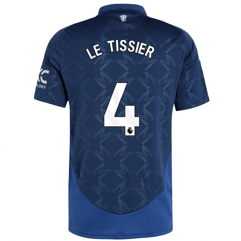 Danxen Barn Maya Le Tissier #4 Indigo Bortatröja Matchtröjor 2024/25 Tröjor T-Tröja