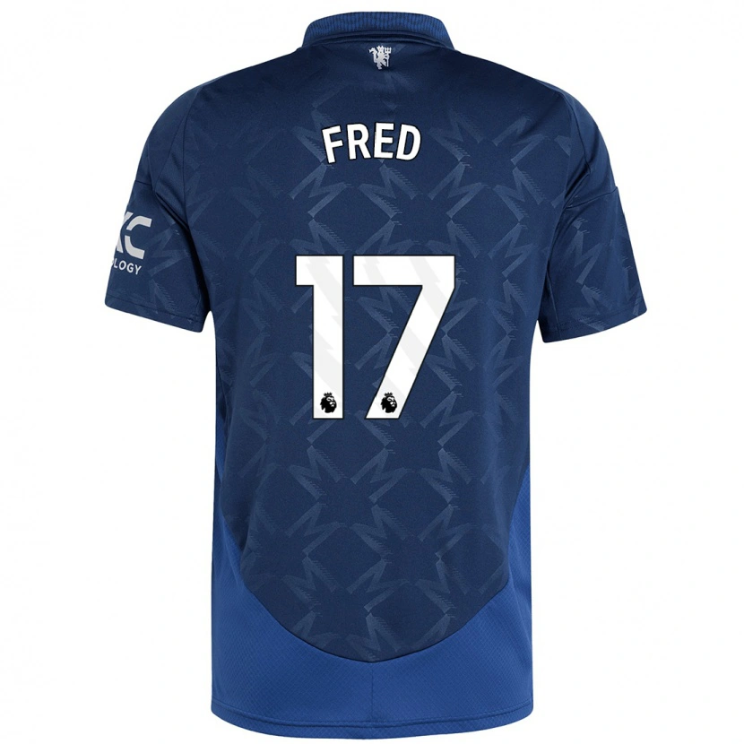 Danxen Barn Fred #17 Indigo Bortatröja Matchtröjor 2024/25 Tröjor T-Tröja