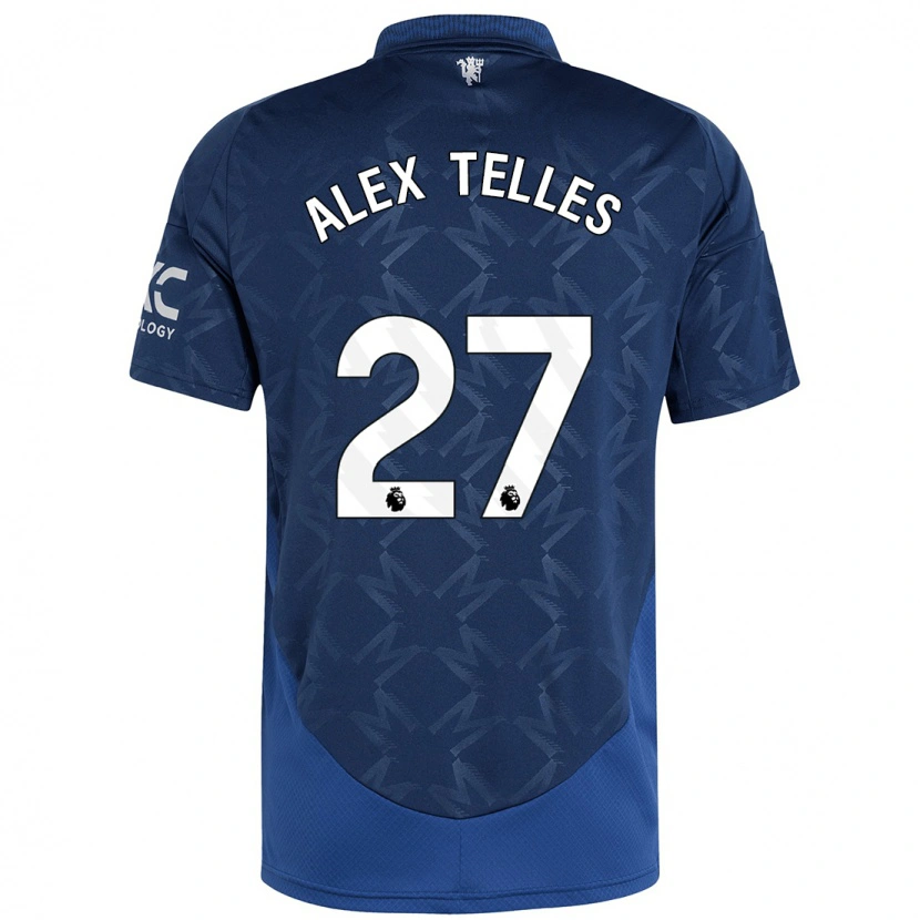 Danxen Barn Alex Nicolao Telles #27 Indigo Bortatröja Matchtröjor 2024/25 Tröjor T-Tröja