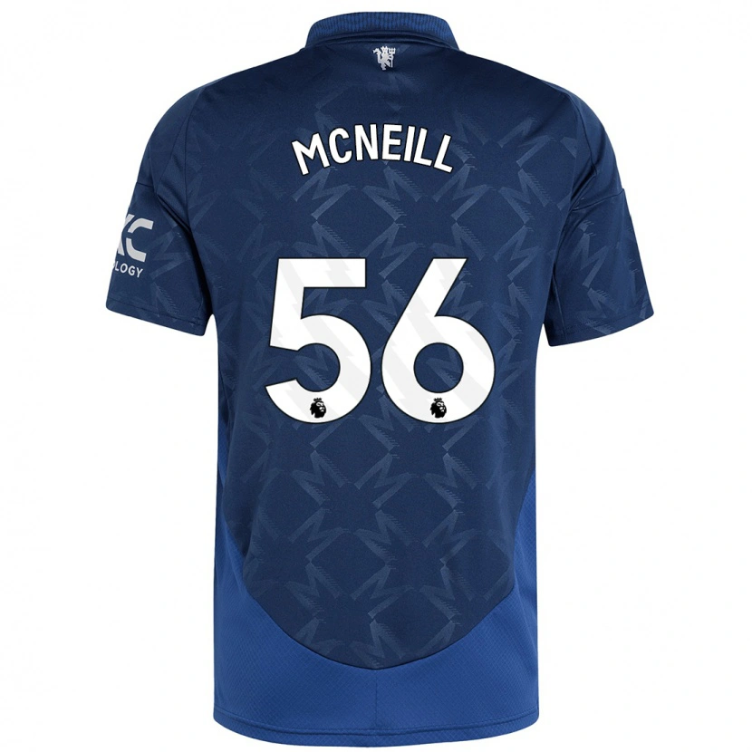 Danxen Barn Charlie Mcneill #56 Indigo Bortatröja Matchtröjor 2024/25 Tröjor T-Tröja