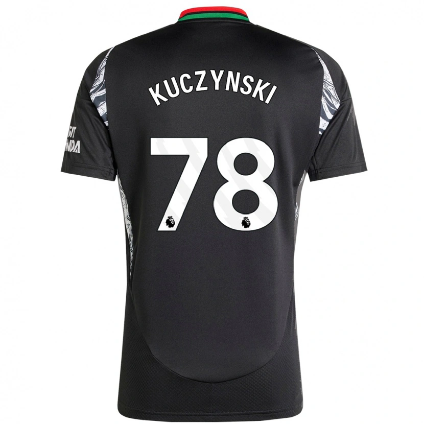 Danxen Barn Max Kuczynski #78 Svart Bortatröja Matchtröjor 2024/25 Tröjor T-Tröja