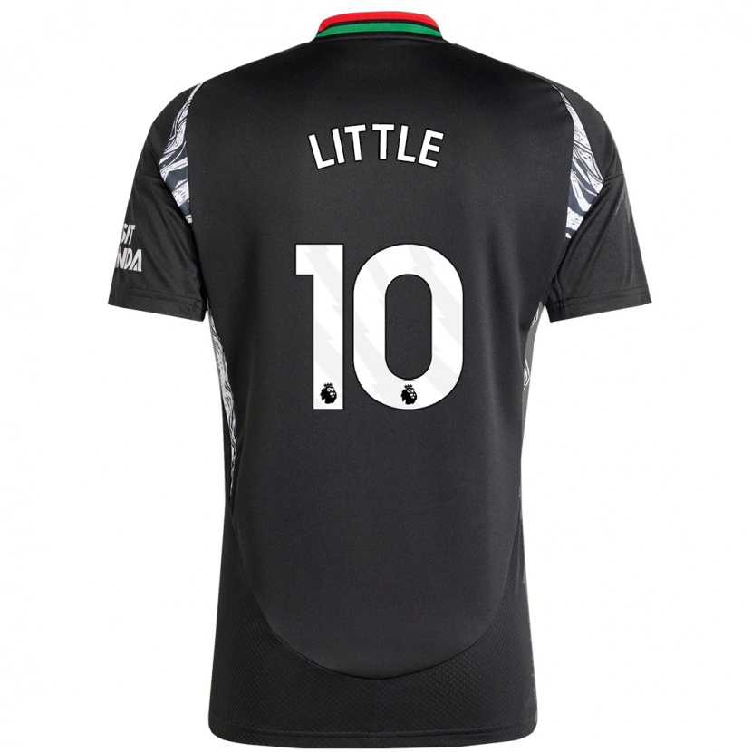 Danxen Barn Kim Little #10 Svart Bortatröja Matchtröjor 2024/25 Tröjor T-Tröja