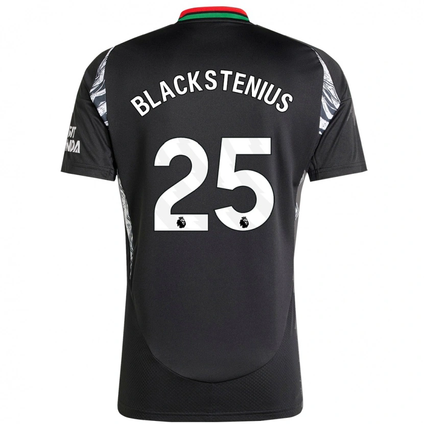 Danxen Barn Stina Blackstenius #25 Svart Bortatröja Matchtröjor 2024/25 Tröjor T-Tröja