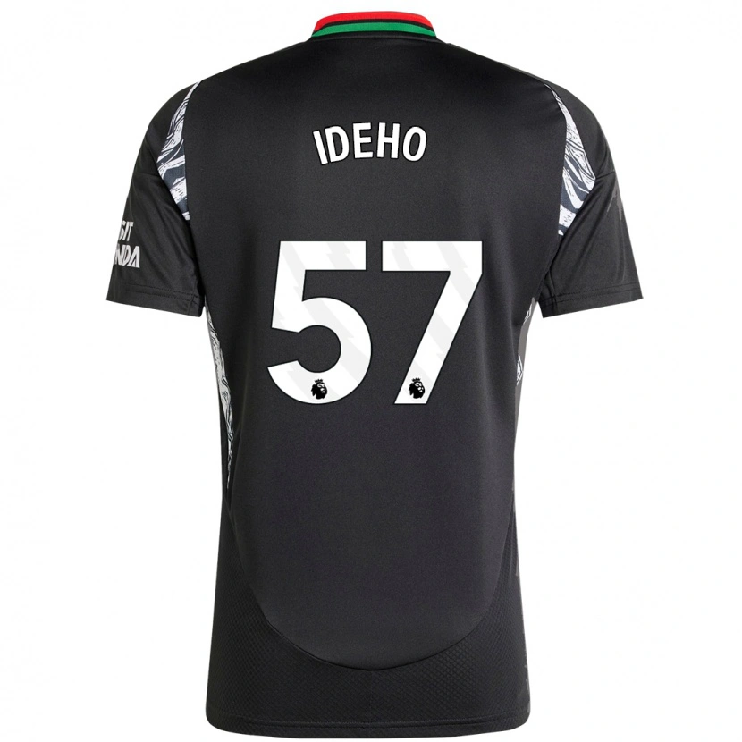 Danxen Barn Joel Ideho #57 Svart Bortatröja Matchtröjor 2024/25 Tröjor T-Tröja