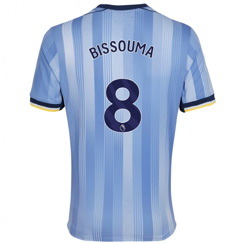 Danxen Barn Yves Bissouma #8 Ljusblå Bortatröja Matchtröjor 2024/25 Tröjor T-Tröja