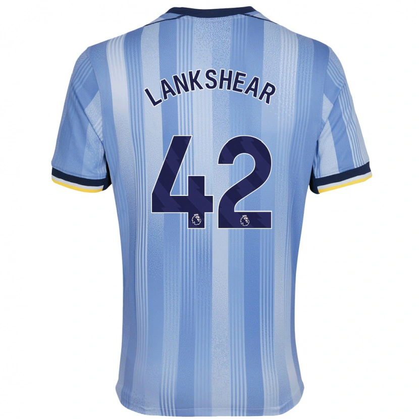 Danxen Barn Will Lankshear #42 Ljusblå Bortatröja Matchtröjor 2024/25 Tröjor T-Tröja