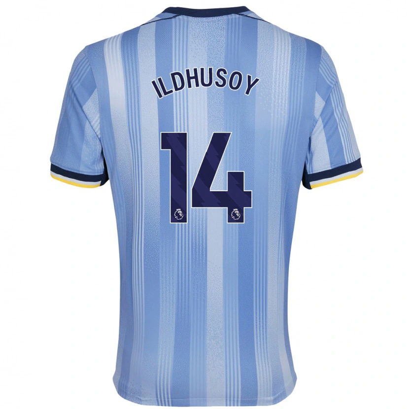 Danxen Barn Celin Bizet Ildhusøy #14 Ljusblå Bortatröja Matchtröjor 2024/25 Tröjor T-Tröja