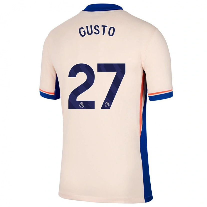 Danxen Barn Malo Gusto #27 Ljus Beige Bortatröja Matchtröjor 2024/25 Tröjor T-Tröja