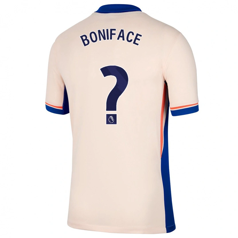 Danxen Barn Somto Boniface #0 Ljus Beige Bortatröja Matchtröjor 2024/25 Tröjor T-Tröja
