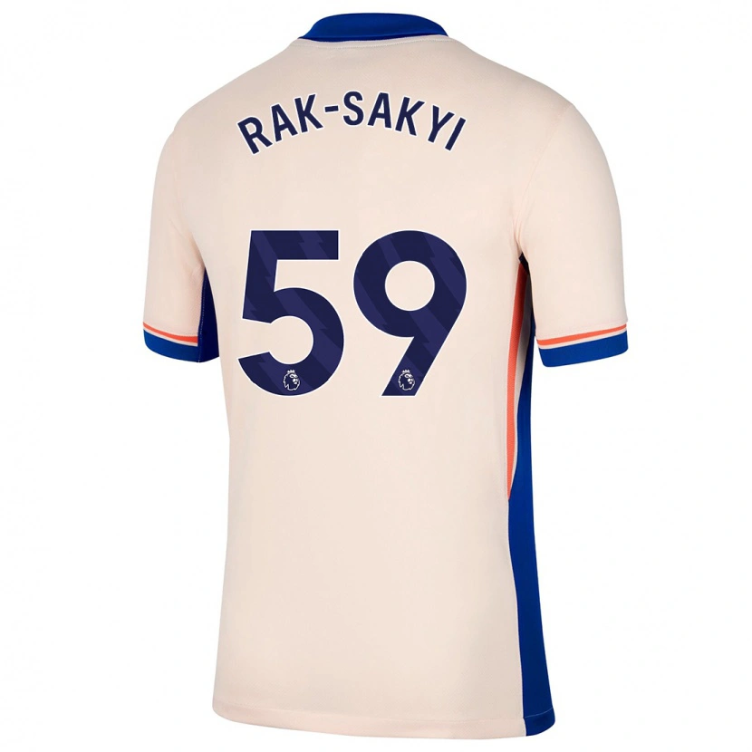 Danxen Barn Sam Rak-Sakyi #59 Ljus Beige Bortatröja Matchtröjor 2024/25 Tröjor T-Tröja