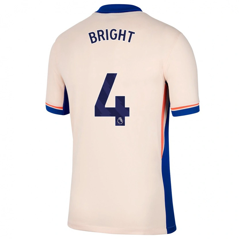 Danxen Barn Millie Bright #4 Ljus Beige Bortatröja Matchtröjor 2024/25 Tröjor T-Tröja