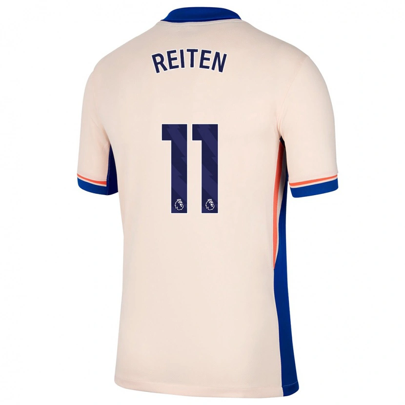 Danxen Barn Guro Reiten #11 Ljus Beige Bortatröja Matchtröjor 2024/25 Tröjor T-Tröja