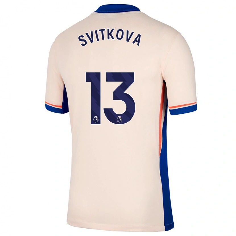 Danxen Barn Kateřina Svitková #13 Ljus Beige Bortatröja Matchtröjor 2024/25 Tröjor T-Tröja