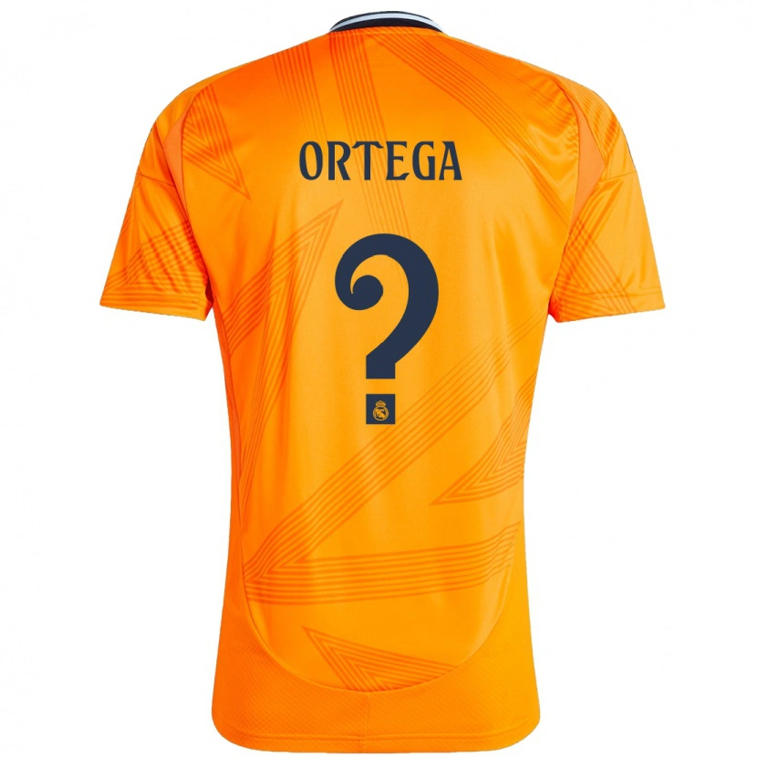 Danxen Barn Jacobo Ortega #0 Orange Bortatröja Matchtröjor 2024/25 Tröjor T-Tröja