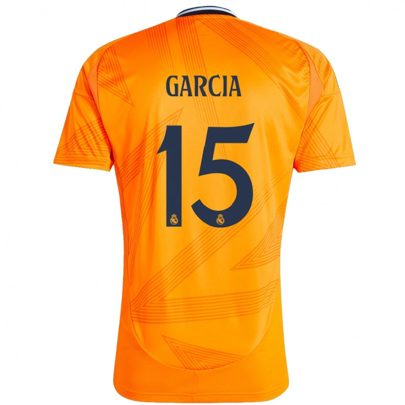 Danxen Barn Sheila García #15 Orange Bortatröja Matchtröjor 2024/25 Tröjor T-Tröja