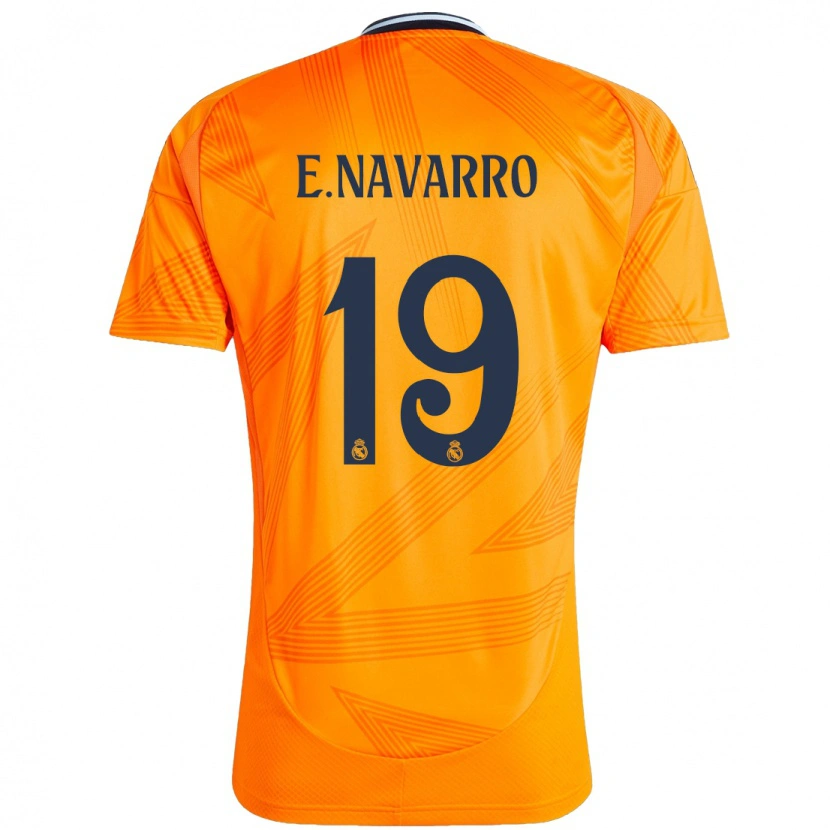 Danxen Barn Eva Navarro #19 Orange Bortatröja Matchtröjor 2024/25 Tröjor T-Tröja