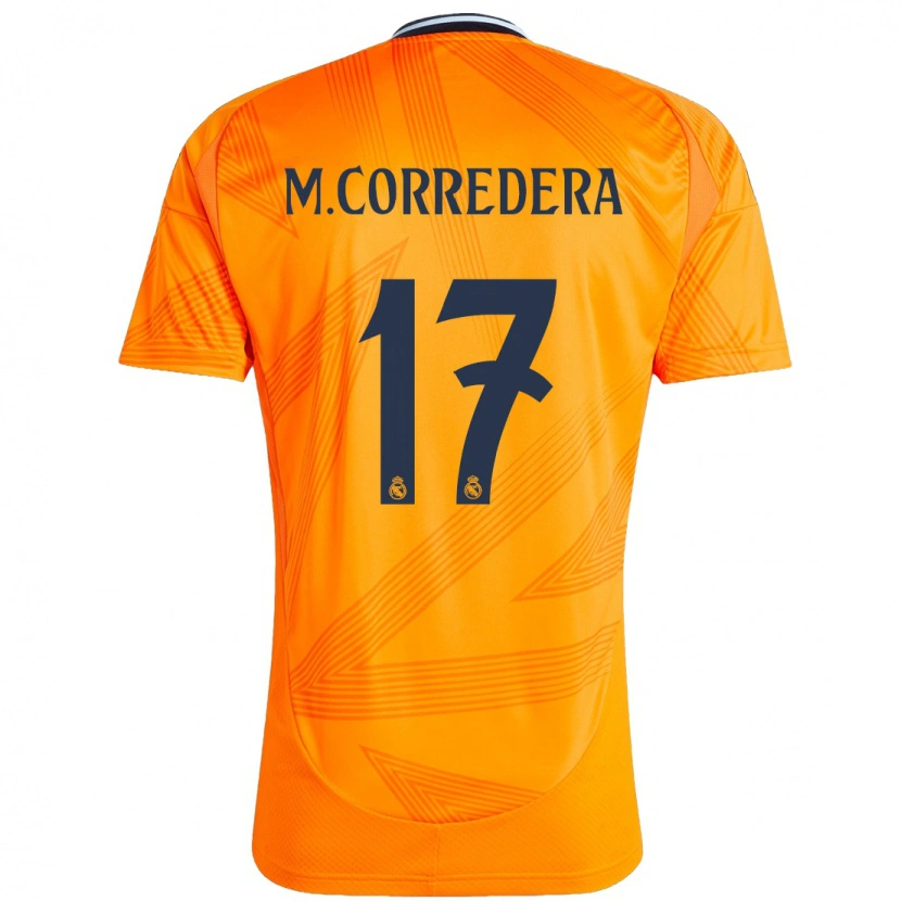 Danxen Barn Marta Corredera #17 Orange Bortatröja Matchtröjor 2024/25 Tröjor T-Tröja
