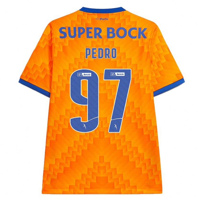 Danxen Barn Zé Pedro #97 Orange Bortatröja Matchtröjor 2024/25 Tröjor T-Tröja