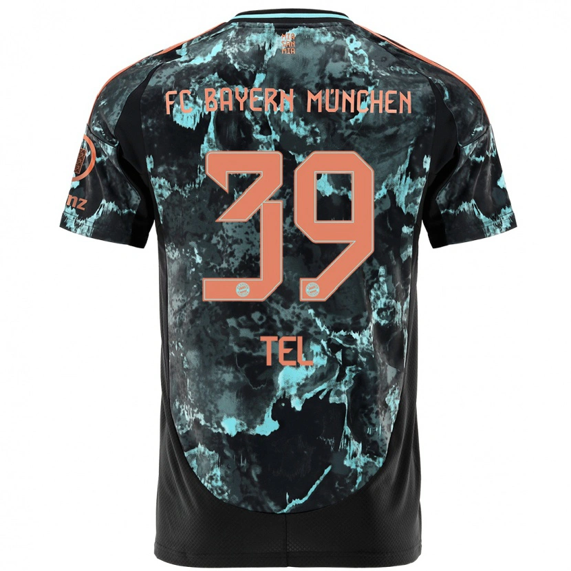 Danxen Barn Mathys Tel #39 Svart Bortatröja Matchtröjor 2024/25 Tröjor T-Tröja
