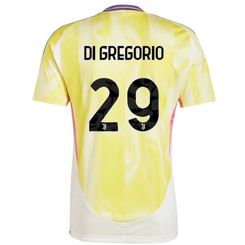 Danxen Barn Michele Di Gregorio #29 Solgul Bortatröja Matchtröjor 2024/25 Tröjor T-Tröja