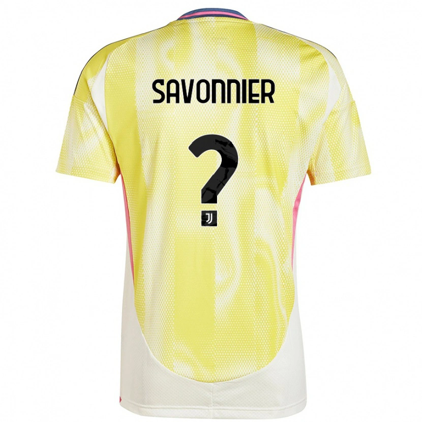 Danxen Barn Nelson Savonnier #0 Solgul Bortatröja Matchtröjor 2024/25 Tröjor T-Tröja
