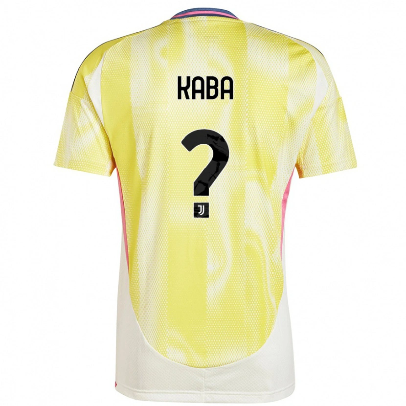 Danxen Barn Karamoko Kaba #0 Solgul Bortatröja Matchtröjor 2024/25 Tröjor T-Tröja